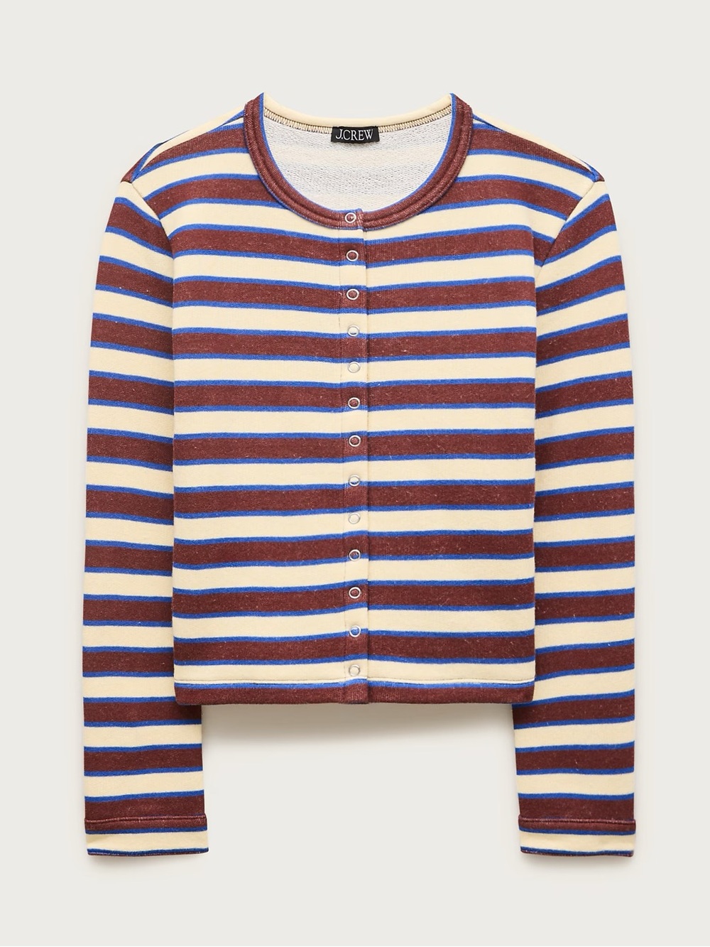 J. Crew Heritage Terry Cardigan NWT XS